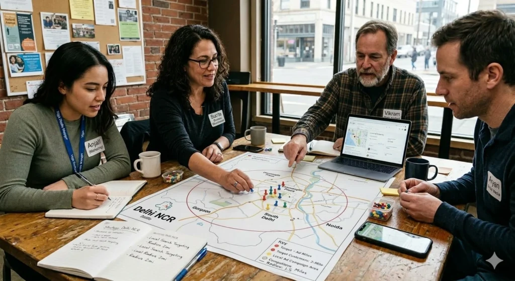 Hyper-local digital marketing strategy.