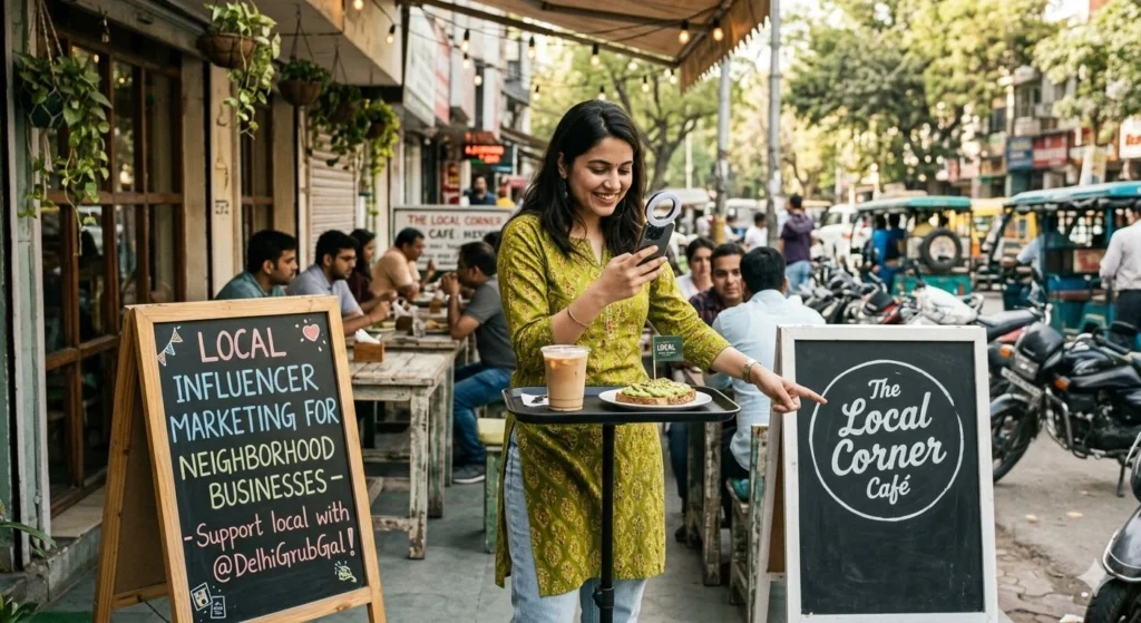 Local influencer marketing for neighborhood businesses