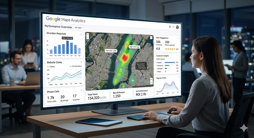 Google Business Profile insights and performance metrics